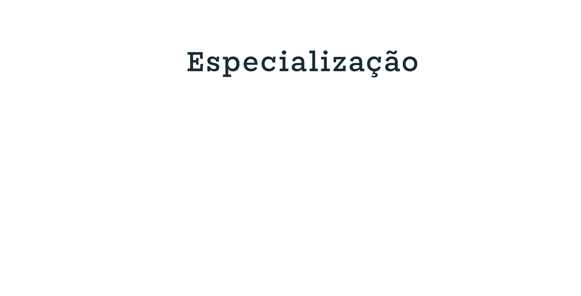 Especialização: História da Igreja
